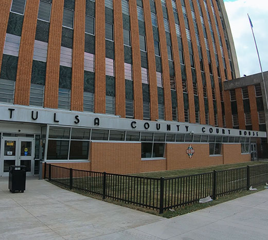 Tulsa County courthouse exterior